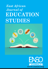 EANSO EAJES - East African Journal of Education Studies Cover